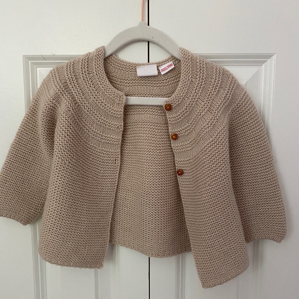 Zara baby sweater cardigan